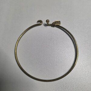 Retired Waxing Poetic Brass Bangle